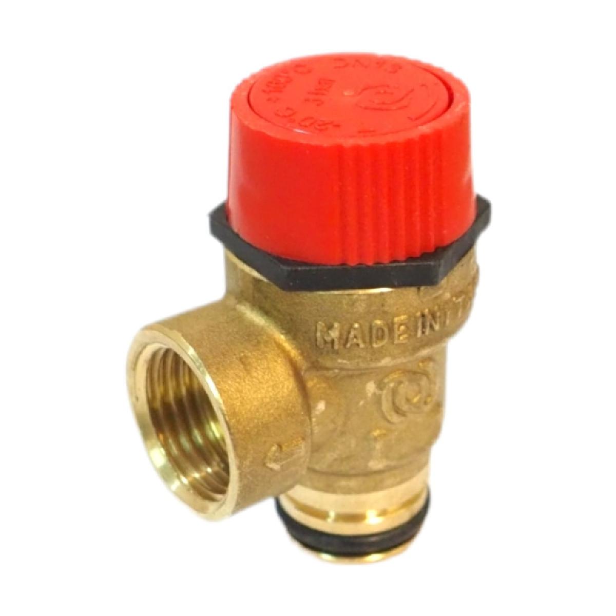 REPUESTO BAXI VALVULA DE SEGURIDAD 3 BAR C/ORING ROSCA HEMBRA