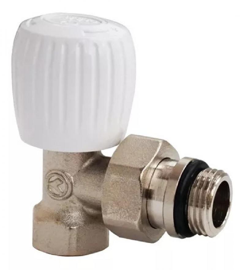 VALVULA ESCUADRA ORKLI 1/2" PARA RADIADOR