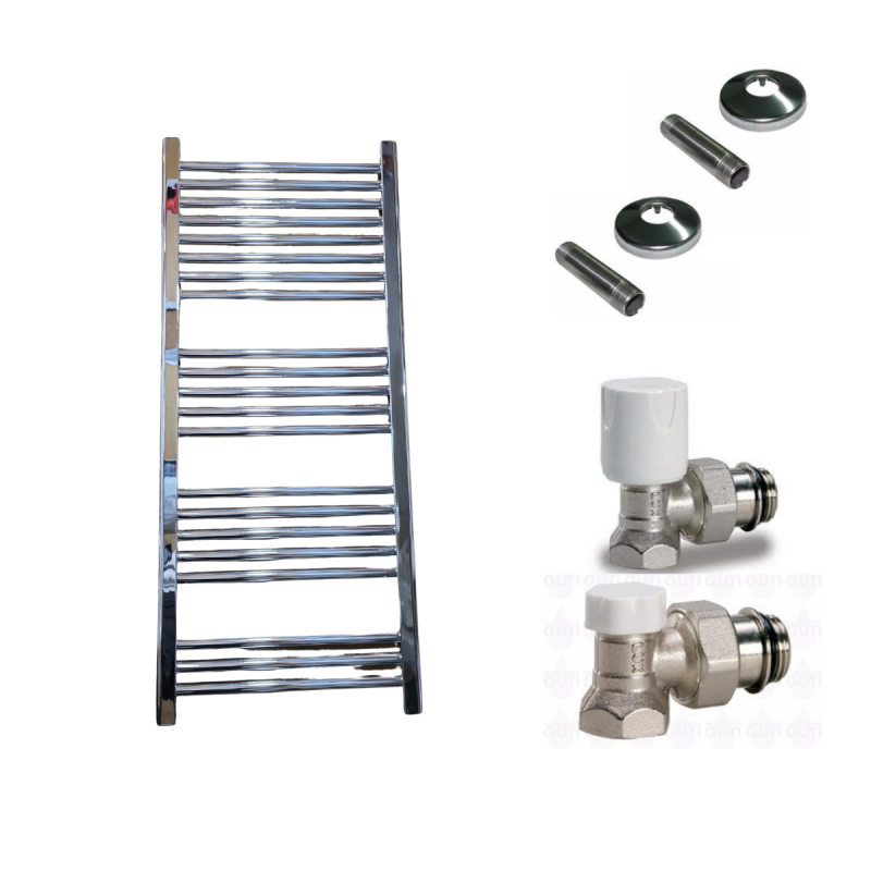 TOALLERO REHAU 115CM CROMO DE ACERO + KIT COMPLETO