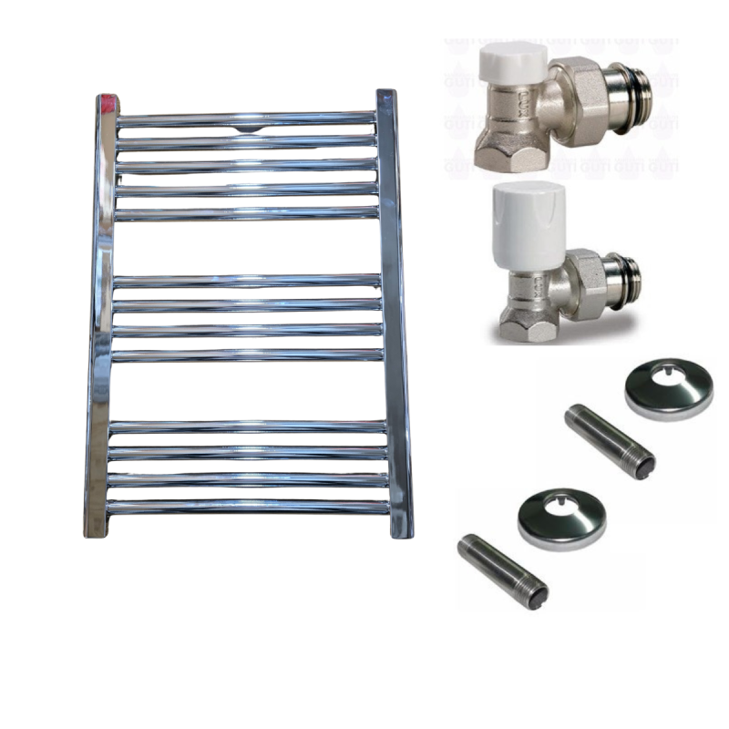 TOALLERO REHAU 70CM CROMO DE ACERO + KIT COMPLETO