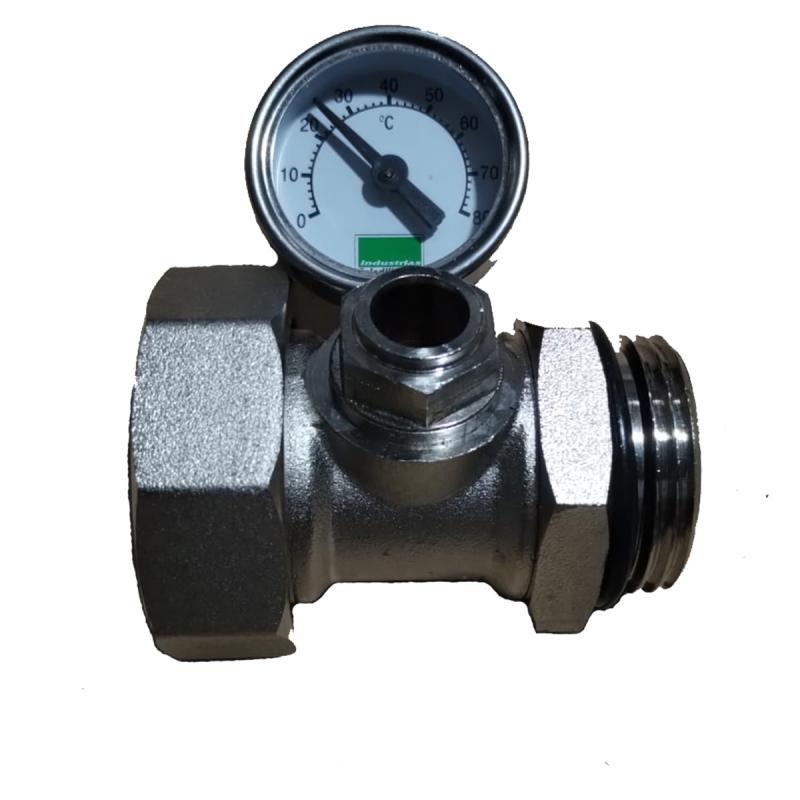 Repuesto Acople Porta-termometro + Reloj De Colect Hidroflex