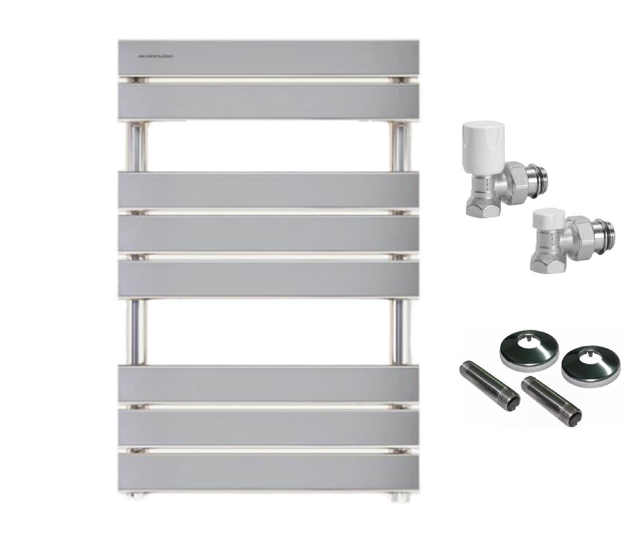 TOALLERO DE AGUA EUTERMA PIATTO 800 CROMADO + COMBO