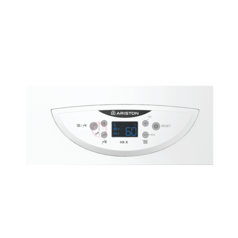 CALDERA GAS ENVASADO ARISTON HS X 24 FF DOBLE SERVICIO TIRO FORZADO