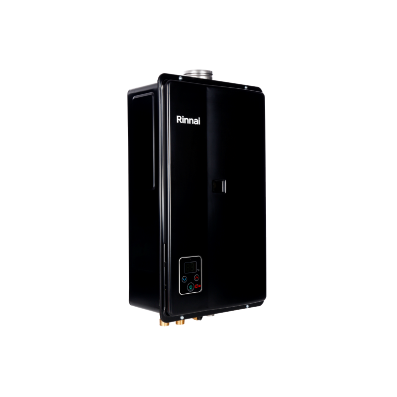 CALEFON RINNAI 32,5 LITROS DIGITAL GAS NATURAL NEGRO