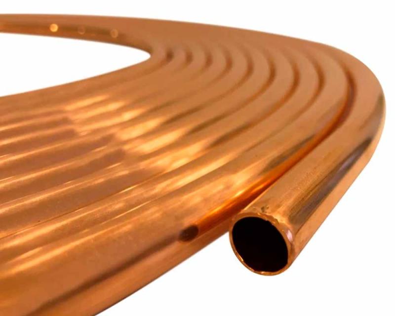 ROLLO COBRE FLEXIBLE 5/8" X15MTS AIRE SPLIT