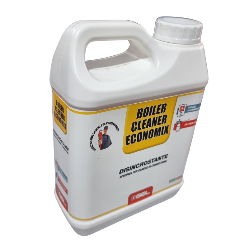 LIQUIDO LIMPIADOR CAMARA DE COMBUSTION CALDERA CONDENSACION ( BOILER CLEANER ECONOMIX ) 1 LITRO GEL
