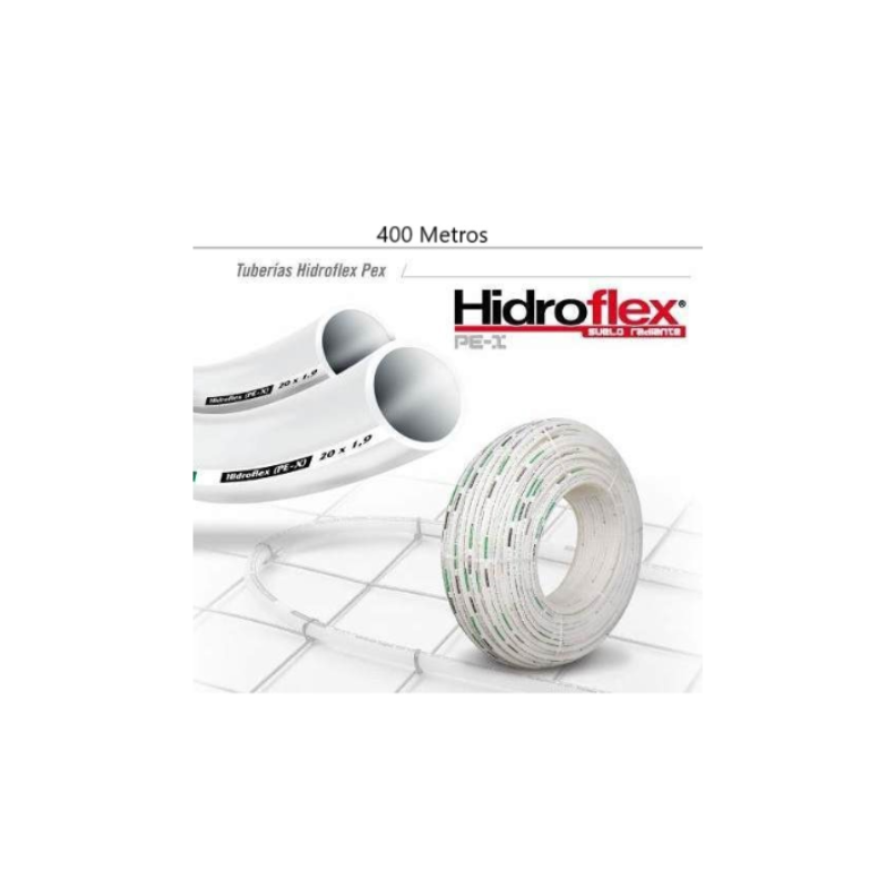 Rollo de Tubo Pex de 16mm X 400Mts Hidroflex