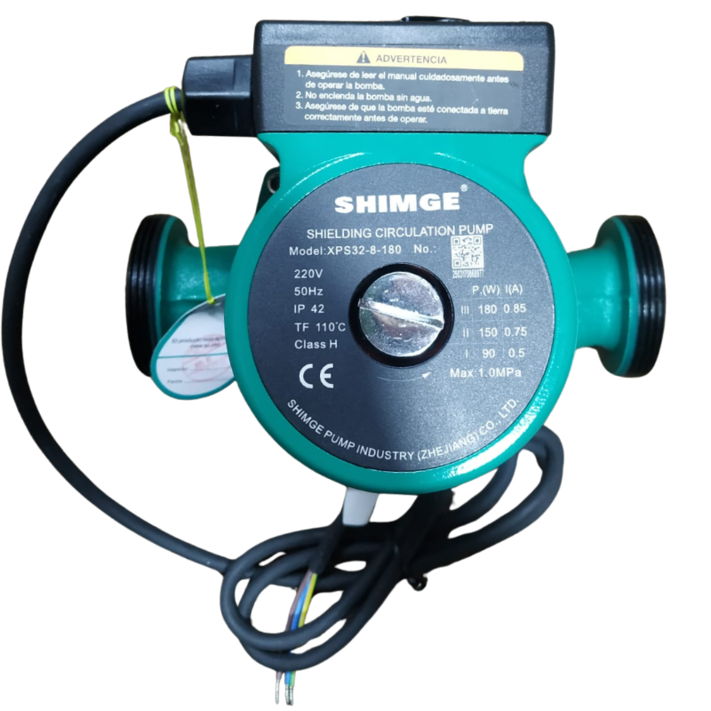 BOMBA SHIMGE CIRCULADORA XPS32-8-180 REEMPLAZA ROWA 12/1