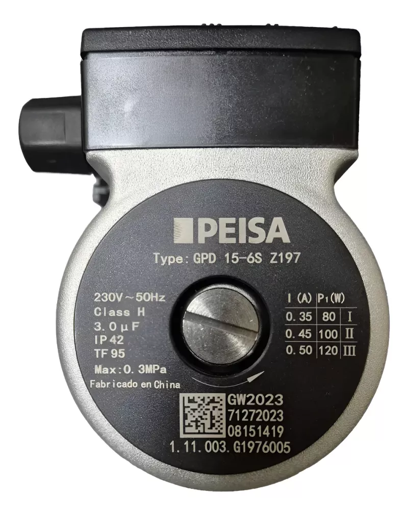 BOMBA DE AGUA GRUNDFOS UPS 15-60 CESAO PEISA PARA CALDERA