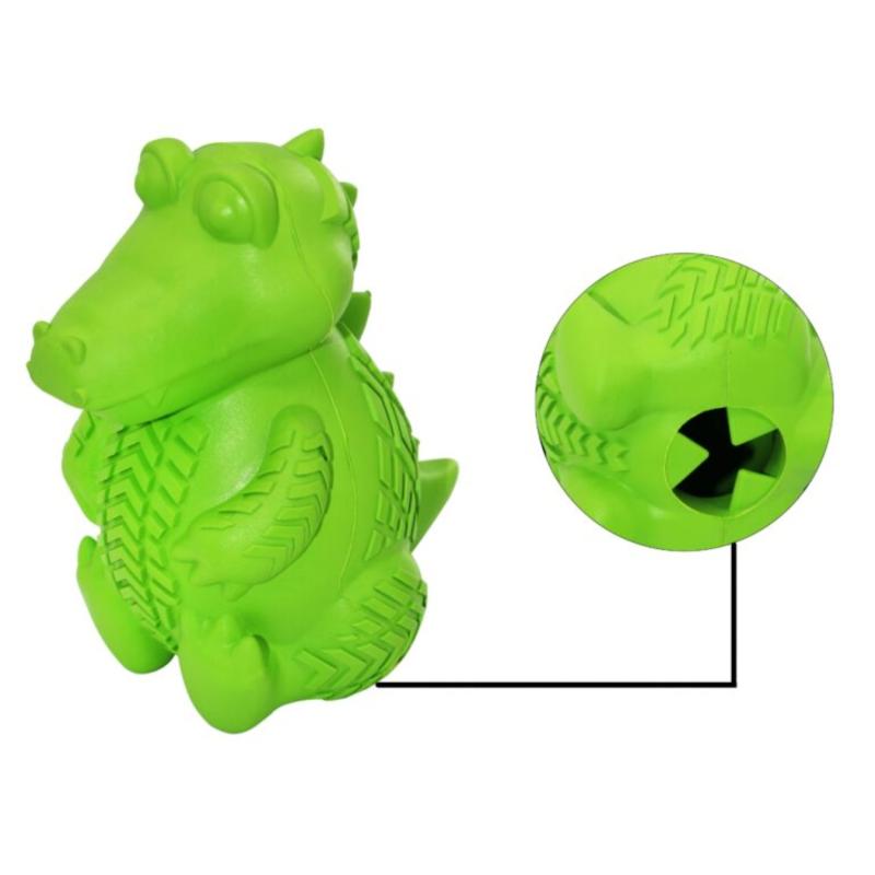 Juguete Dinosaurio Snacks Strong Caucho Perros Cachorros