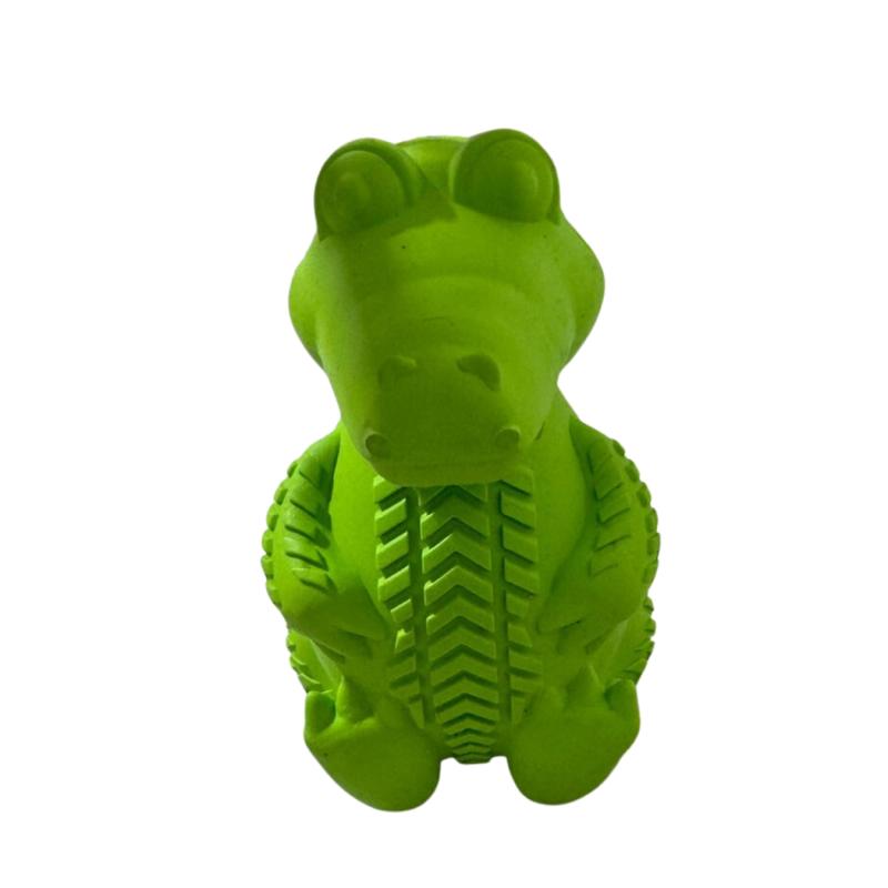 Juguete Dinosaurio Snacks Strong Caucho Perros Cachorros