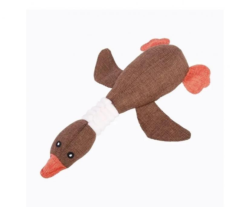 Juguete Peluche Pato C/sonido Perros Cachorros Mascotas