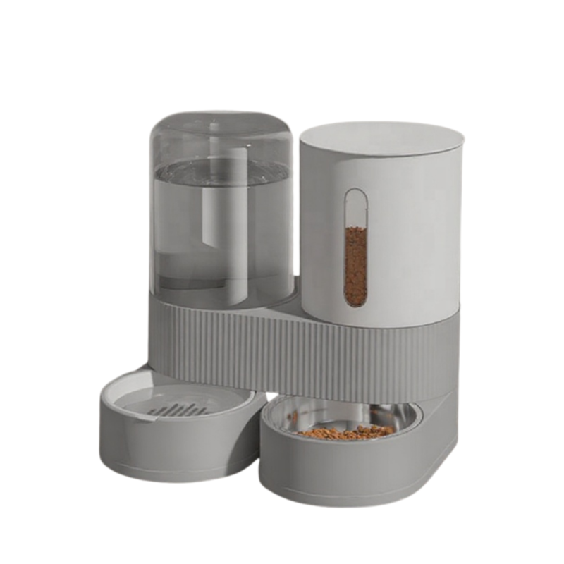 Comedero Bebedero Dispenser Doble Automatico 2,6lts Mascotas