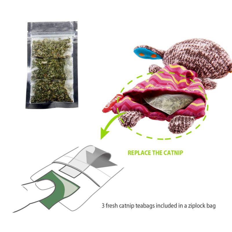 Juguete Para Gato Rellenable Oveja C/ Catnip Gigwi Millex