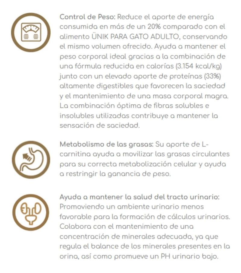 Alimento Para Gato Unik Gato Castrado 7.5kg