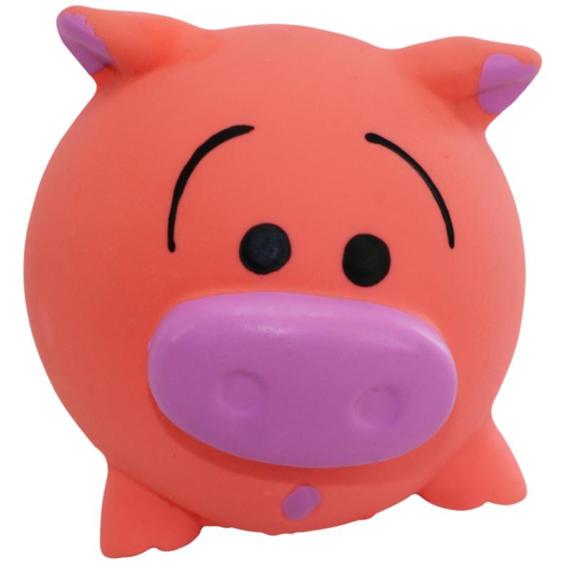 Juguete Mordillo Chanchito 7cm Bp Perros Cachorros Mascotas