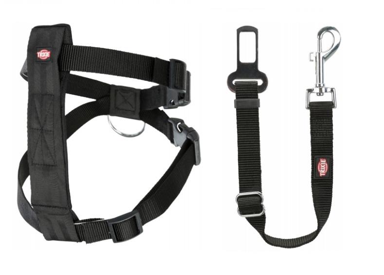 Arnes Y Cinturon Seguridad Trixie S Perros Cachorros