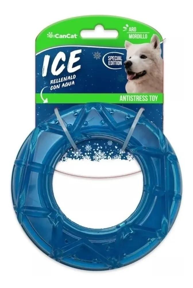 Aro Mordillo Ice Verano Juguete Perros Cachorros CanCat