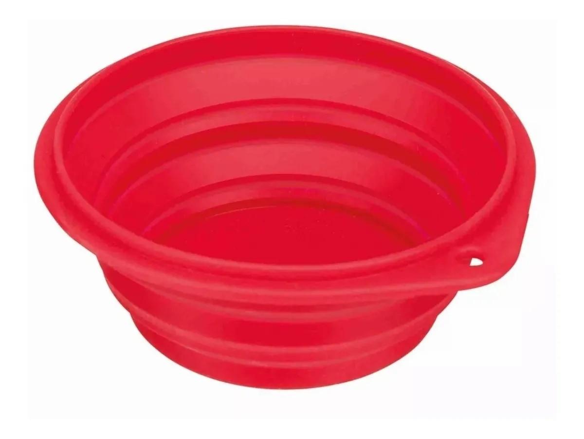 Bebedero Comedero Perros Gatos Plegable 0.25 L Trixie