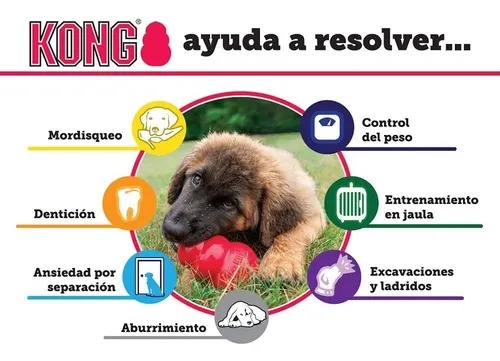 Juguete Para Perro Rellenable Kong Classic Small