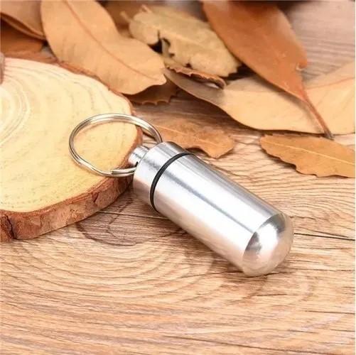 Capsula Porta Informacion Medalla Perros Cachorros Mascotas