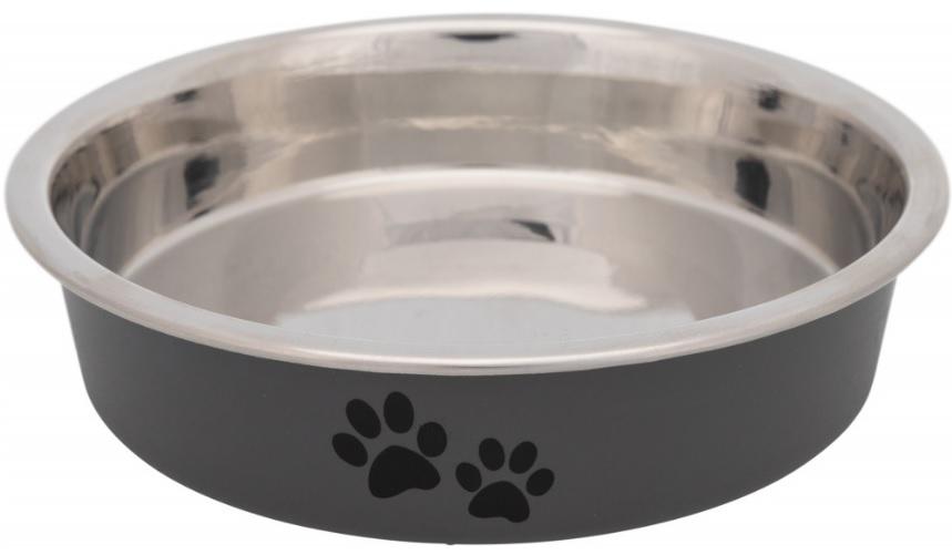 Comedero Acero Y Plastico 0,25 Gatos Persa Siames Mascotas Trixie