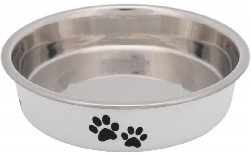 Comedero Acero Y Plastico 0,25 Gatos Persa Siames Mascotas Trixie