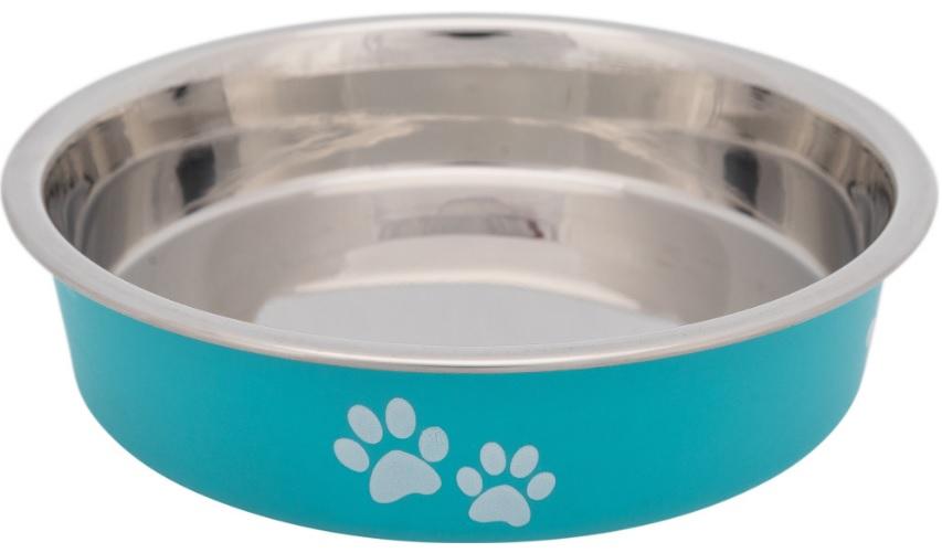 Comedero Acero Y Plastico 0,25 Gatos Persa Siames Mascotas Trixie