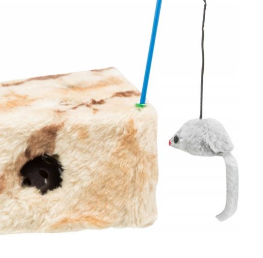 Juguete Cat Cheese C/ Varita Y 3 Pelotas Gatos Siames Trixie