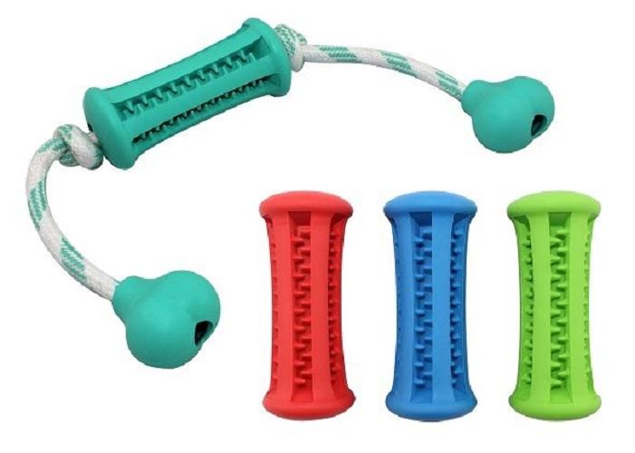 Juguete Dental Mordillo Con Soga Perros Cachorros Trixie