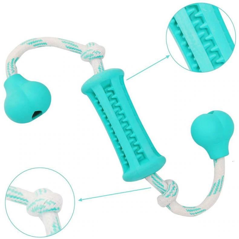 Juguete Dental Mordillo Con Soga Perros Cachorros Trixie