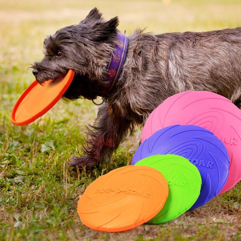 Juguete Frisbee 15 cm Flexible Disco Perros Cachorros Trixie