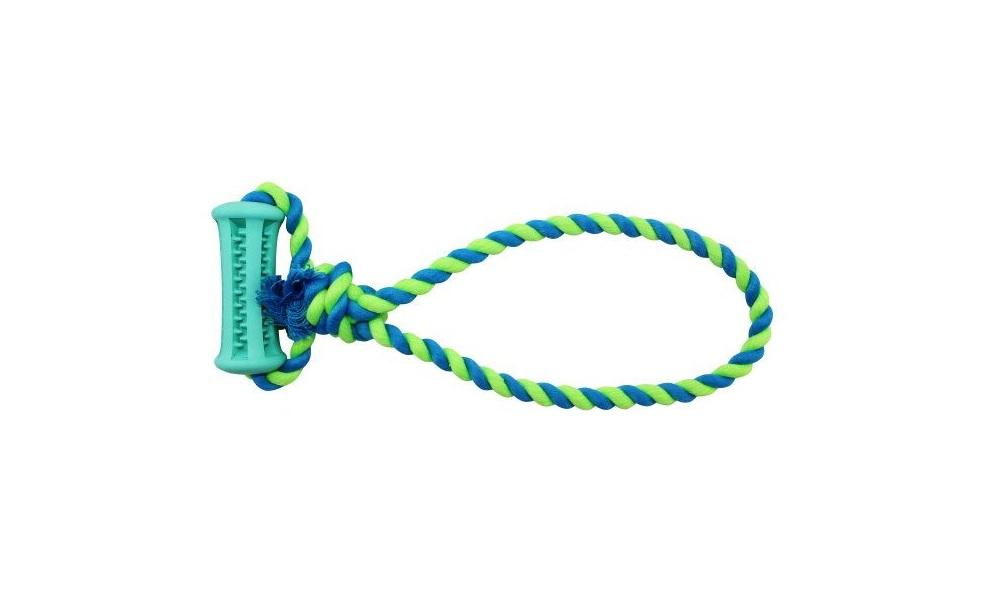 Juguete Mordillo C/manija Perros Cachorros Mascotas Trixie