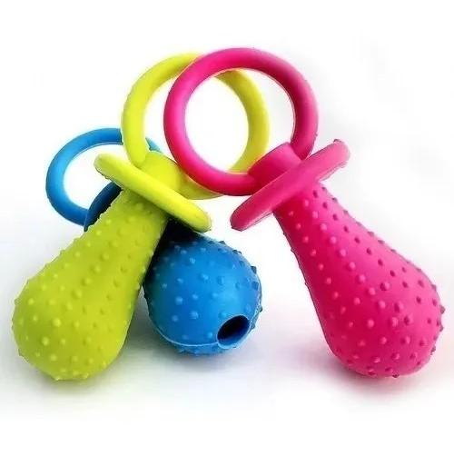 Juguete Mordillo Chupete Grande Perros Cachorros
