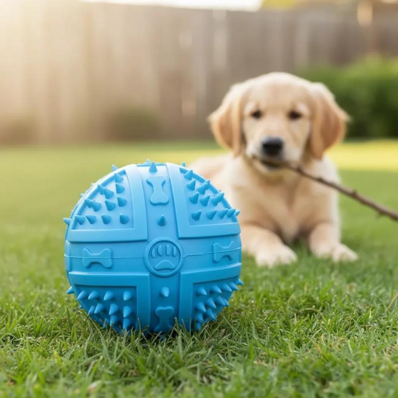 Juguete Pelota C/ Puas C/sonido Bpp Perros Cachorros
