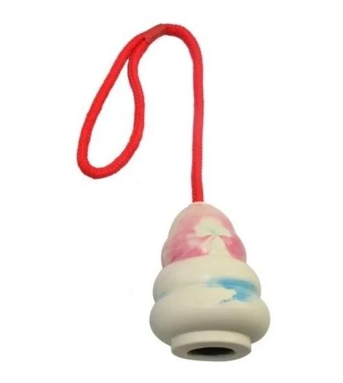 Juguete Pelota Jumper Soga Caucho Perros Cachorros Mascotas Trixie