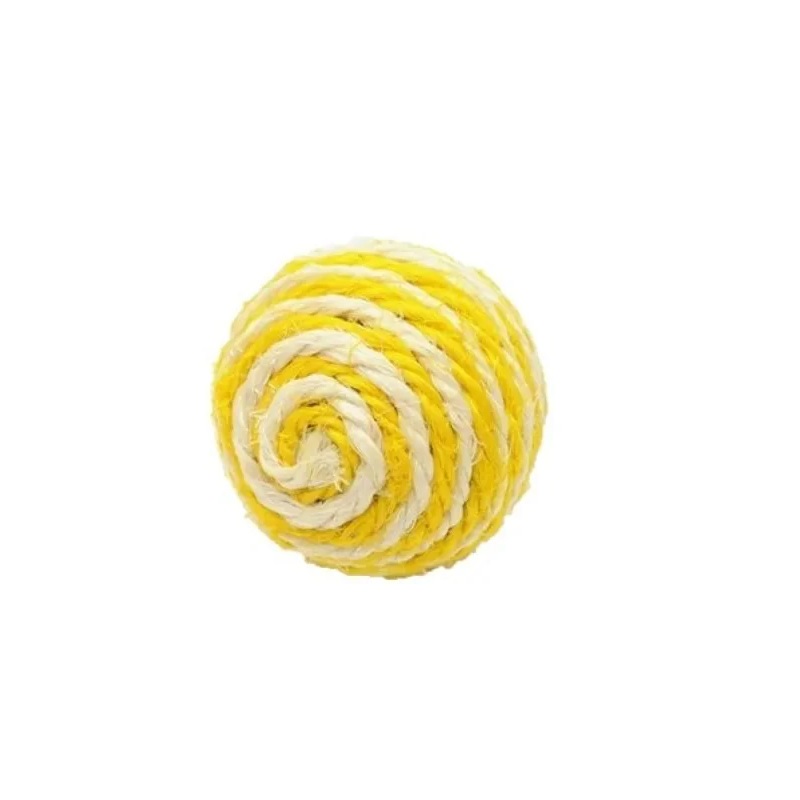 Juguete Pelota Sisal Trixie Gatos Mascotas Siames