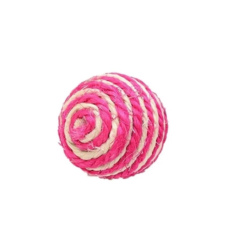 Juguete Pelota Sisal Trixie Gatos Mascotas Siames