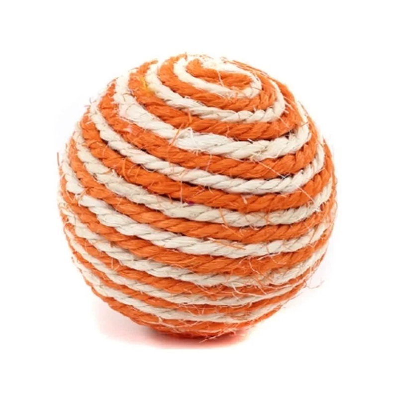 Juguete Pelota Sisal Trixie Gatos Mascotas Siames