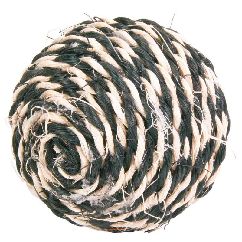 Juguete Pelota Sisal Trixie Gatos Mascotas Siames