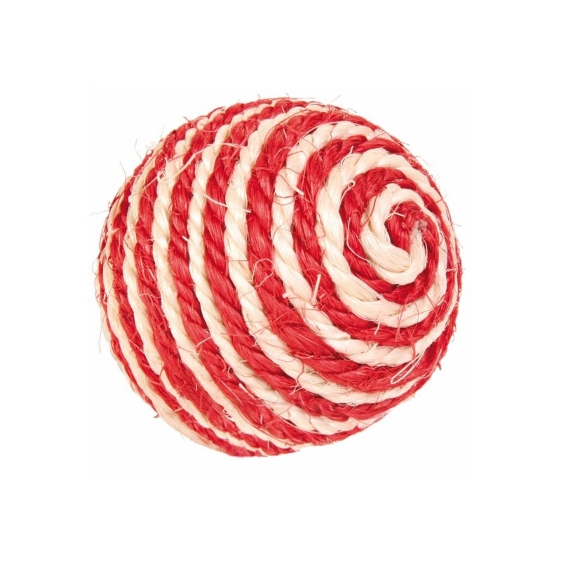 Juguete Pelota Sisal Trixie Gatos Mascotas Siames