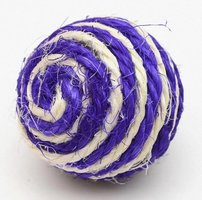 Juguete Pelota Sisal Trixie Gatos Mascotas Siames