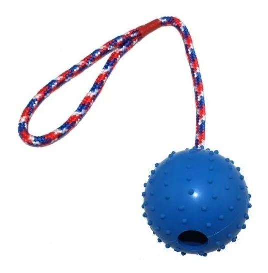 Juguete Pelota Puas C/soga Perros Cachorros Mascotas Trixie