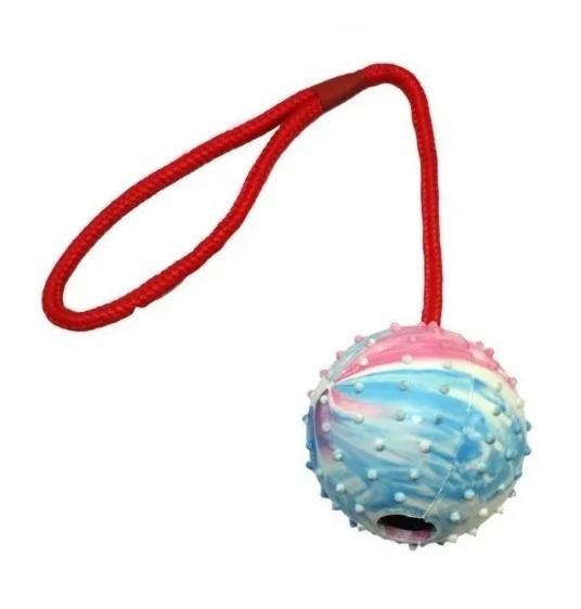 Juguete Pelota Puas C/soga Perros Cachorros Mascotas Trixie