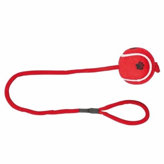 Juguete Pelota Tenis Cuerda Trixie Perros Cachorros