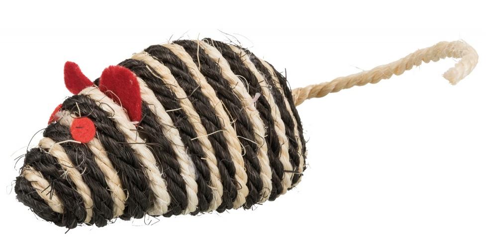 Juguete Raton Sisal Trixie Gatos Mascotas Siames