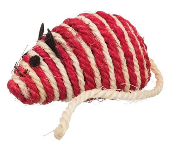 Juguete Raton Sisal Trixie Gatos Mascotas Siames