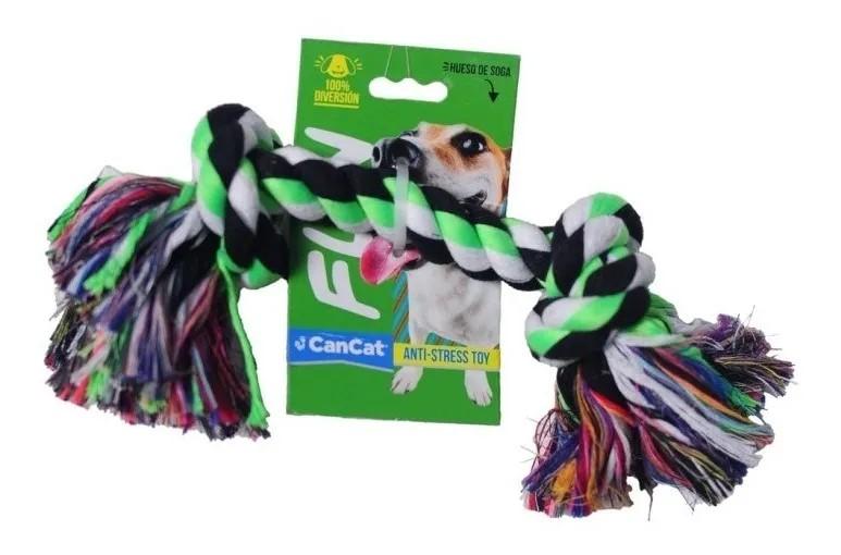 Juguete Soga 10 Fun Cancat Perro Grande Cachorros