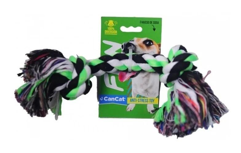 Juguete Soga 8 Fun Cancat Perro Mediano Cachorros