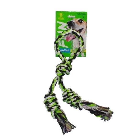 Juguete Soga Doble 12 Perros Cachorros Mascotas CanCat